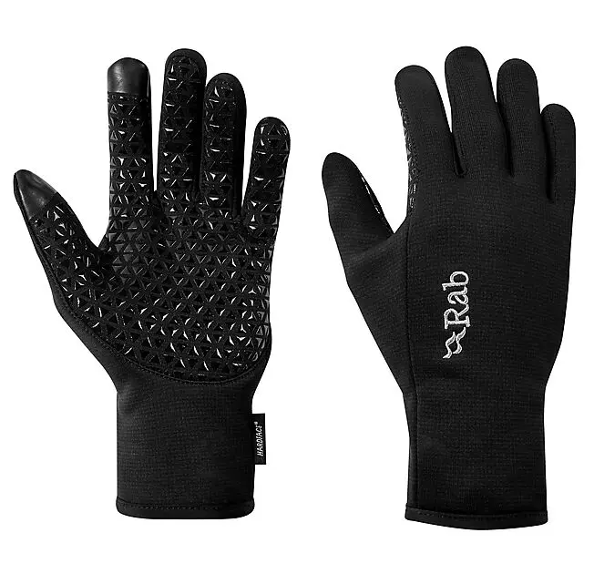 RAB Phantom Contact Grip Gloves Black Herre