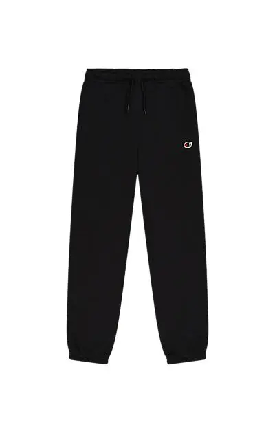CHAMPION C-Logo Icons Elastic Cuff Pants Black Beauty Barn | Sport1.no