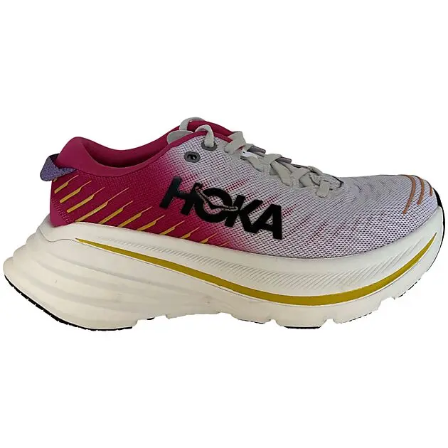 HOKA W BONDI X BLANC DE BLANC / PINK YARROW Dame