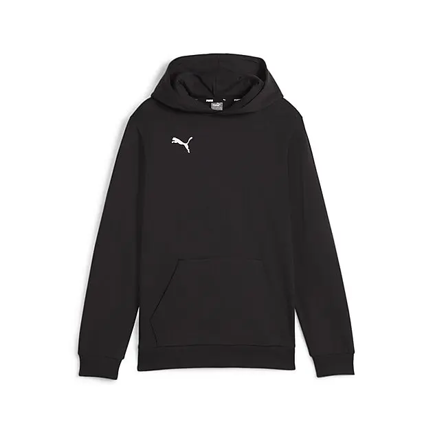 PUMA teamGOAL Casuals Hoody Jr PUMA Black-PUMA White Junior