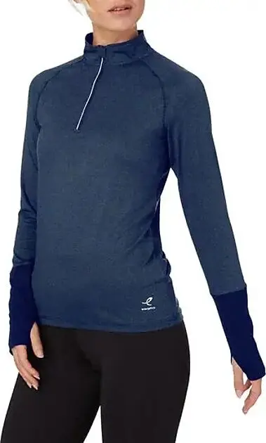 ENERGETICS Cusca II treningsgenser dame MELANGE/NAVY Dame | Intersport.no