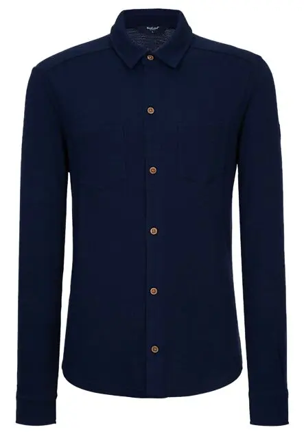 WOOLLAND Gaula Shirt Unisex Blue Ink Unisex