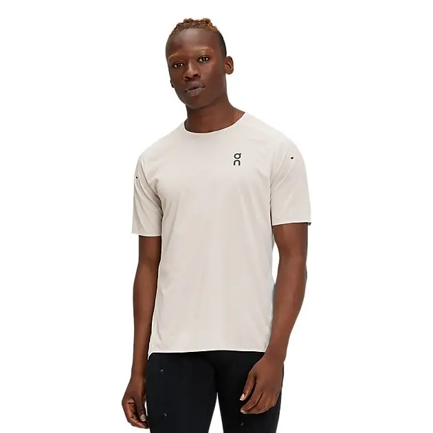 ON Performance-T M 01018/Pearl | Undyed-White Herre | Sport1.no