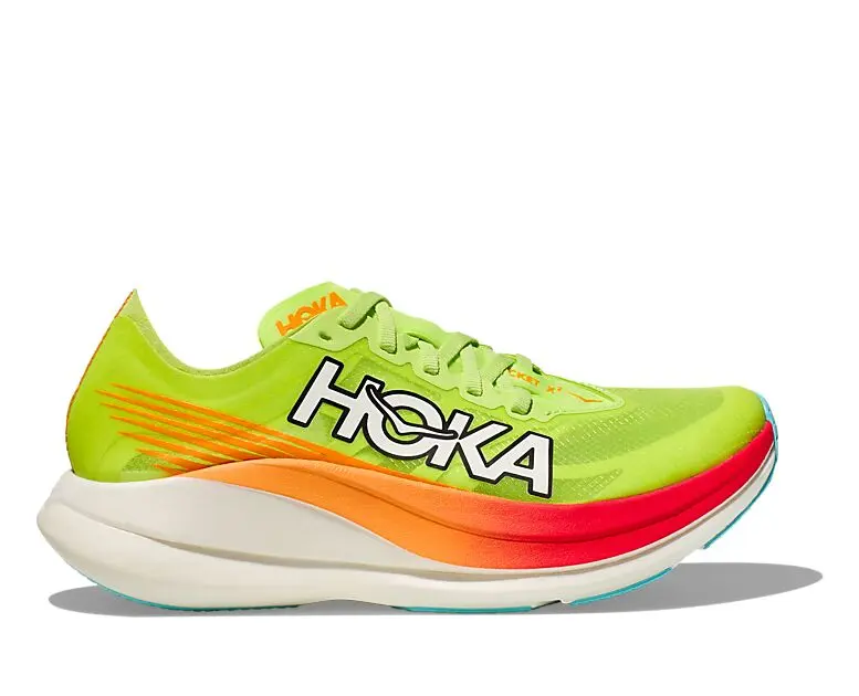 HOKA U ROCKET X 2 LETTUCE / SOLAR FLARE Unisex