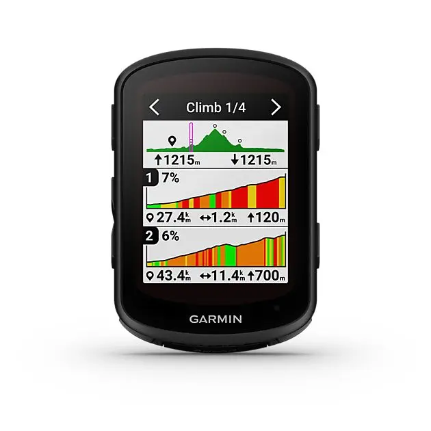 GARMIN Edge 840 Solar, Sykkelcomputer med Solcellelading Alle