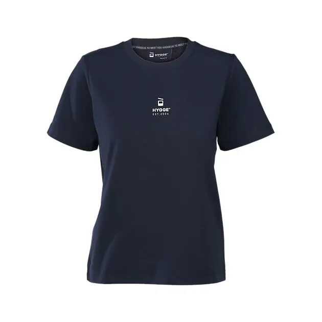 HOUSE OF HYGGE Women's Organic Tee 15/Navy, White Dame | Sport1.no