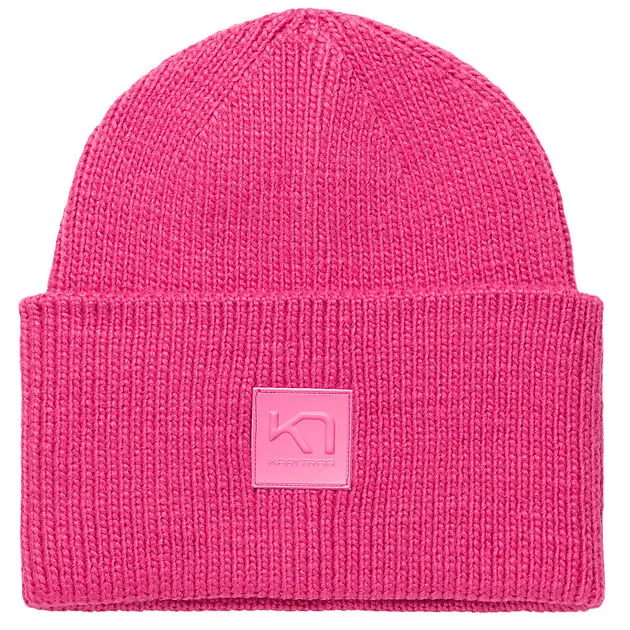 KARI TRAA KYTE BEANIE BRIGHT PINK Dame