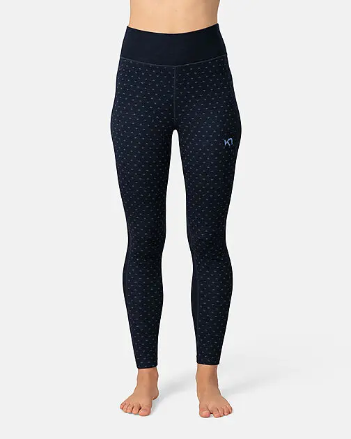 KARI TRAA VILMA HIGH WAIST PANTS SEA Dame
