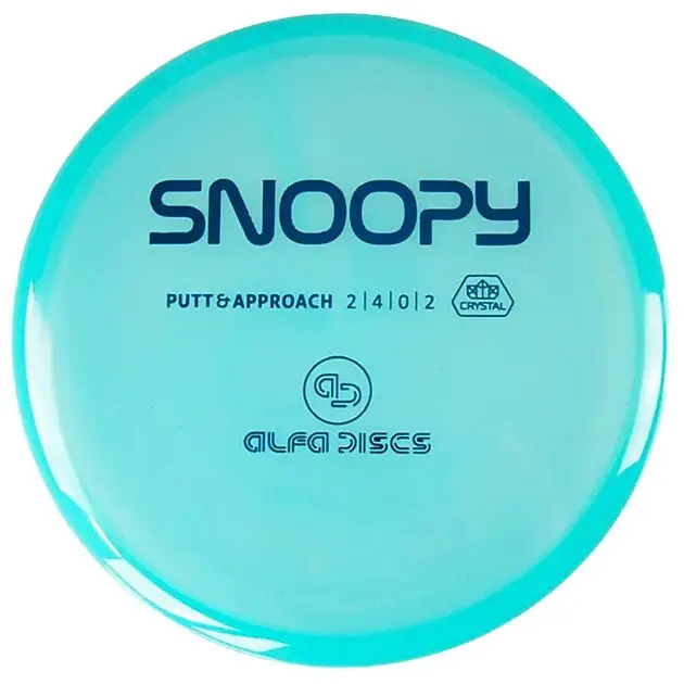 ALFA DISCS Crystal Line Putter Snoopy Blue Alle | Sport1.no