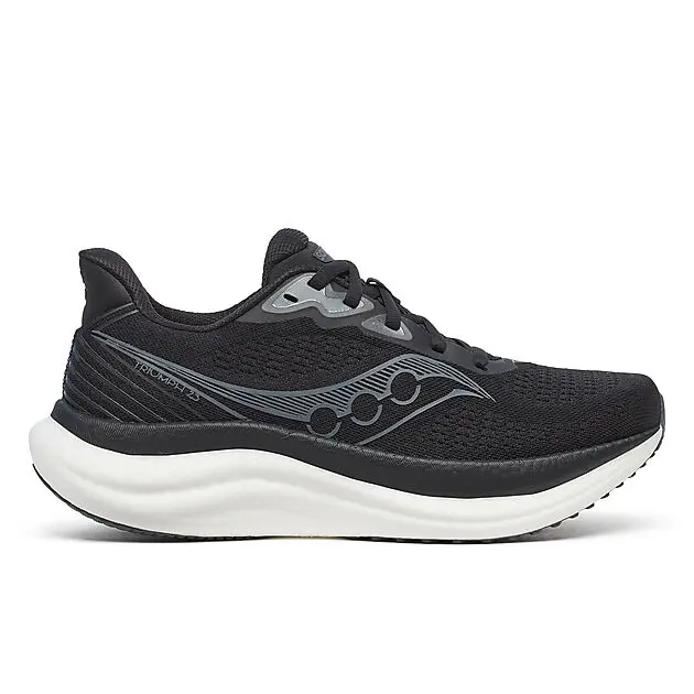 SAUCONY TRIUMPH 23 BLACK/WHITE Dame