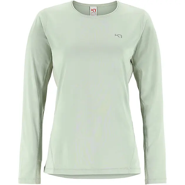 KARI TRAA NORA 2.0 LONG SLEEVE LIGHT DUSTY GREEN Dame