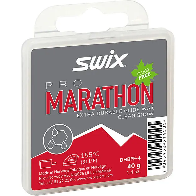 SWIX DHBFF-4 Marathon Black, 40g Alle