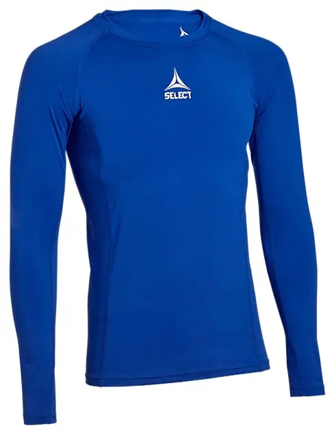 SELECT Shirts L/S Baselayer blue Unisex