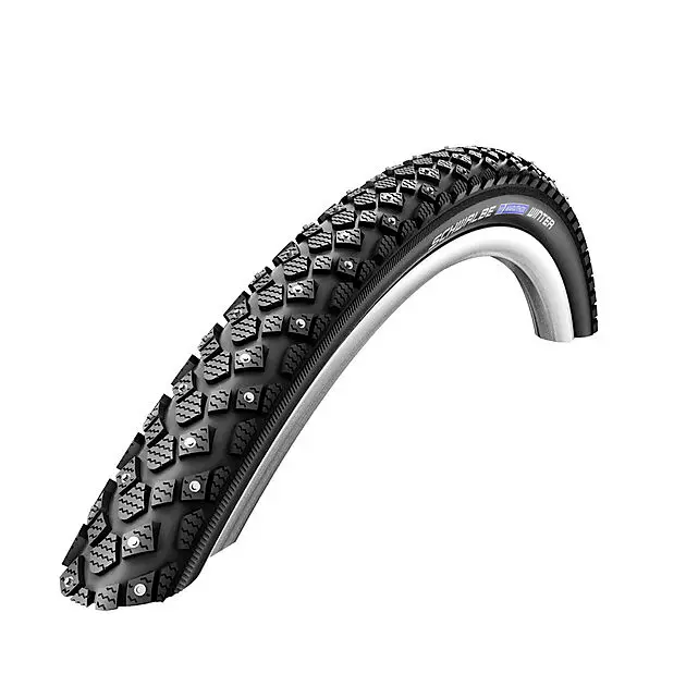 SCHWALBE Piggdekk 26 x 2.0 Marathon Winter Plus Steel Stud ,Wire BF Unisex