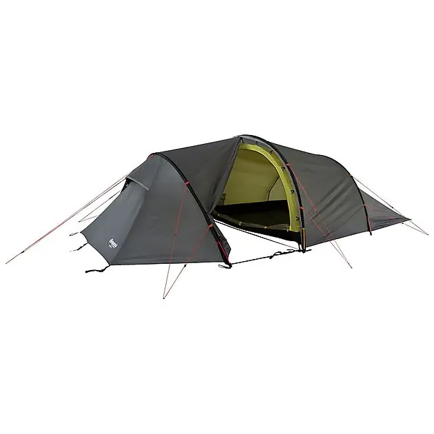 BERGANS OF NORWAY Romsdal 3-Pers Tent Solid Light Grey / Bright Magma Alle
