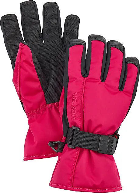 HESTRA Isaberg CZone Jr - 5 finger vinterhanske Orchid Junior