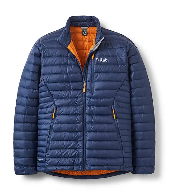 RAB Microlight Jacket Deep Ink (Marmalade) Herre