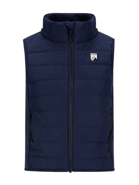 WOOLLAND Besseggen vest barn/junior Dark Blue Barn