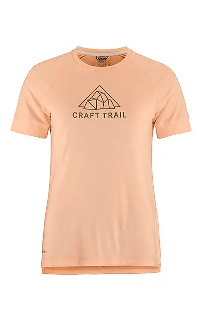 CRAFT ADV Trail Wool SS Tee W Touch Melange Dame