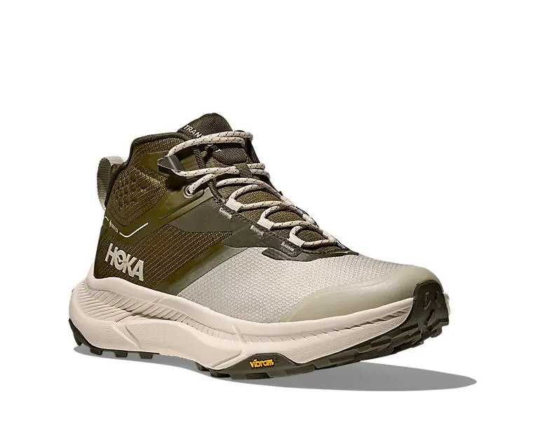 HOKA M TRANSPORT HIKE GTX SPRUCE GREEN / OYSTER MUSHROOM Herre