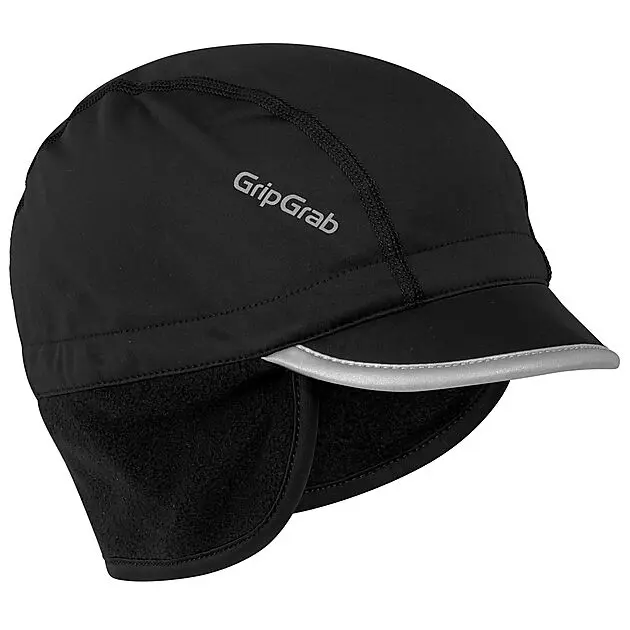 GRIPGRAB Hjelmlue Winter Cycling Cap Black Unisex