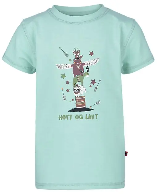 JOTUNHEIM Varde T-skjorte barn Høyt/ Mist Green Barn | Sport1.no
