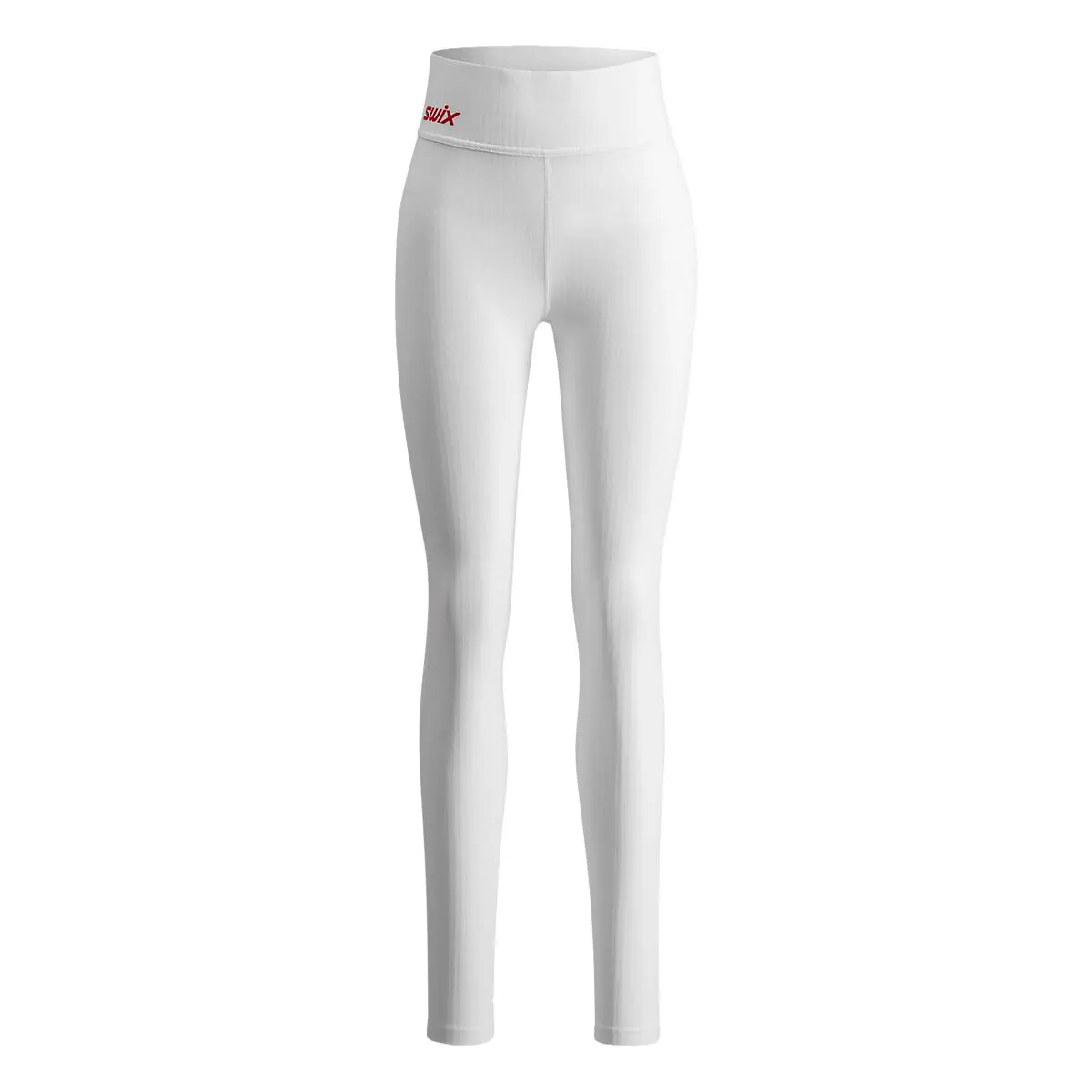SWIX RaceX Classic High Waist Pants W Bright White/Swix Red Dame