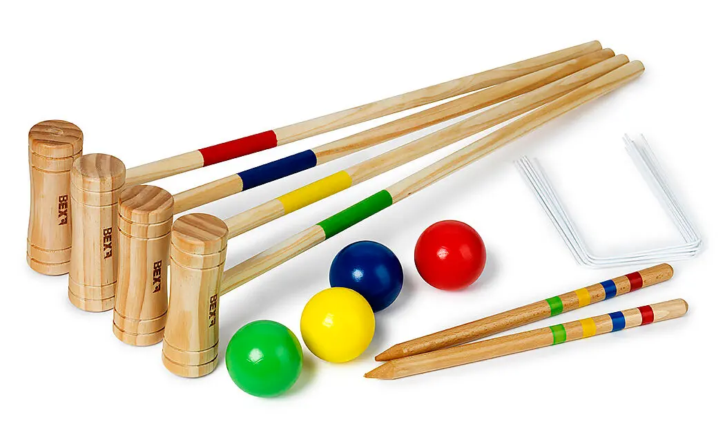 BEX Bex krokketsett for 4 spillere (FSC-sertifisert) Assorted colors Alle