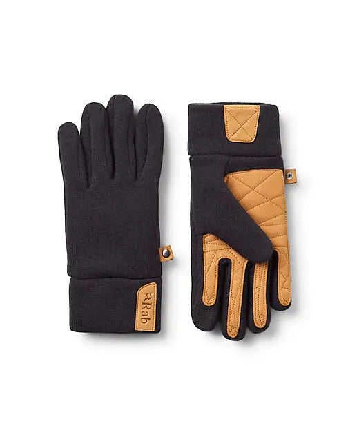 RAB Ridge Gloves Ebony Unisex