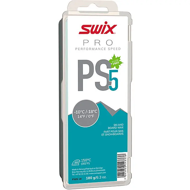 SWIX PS5 Turquoise, -10°C/-18°C, 180g Alle