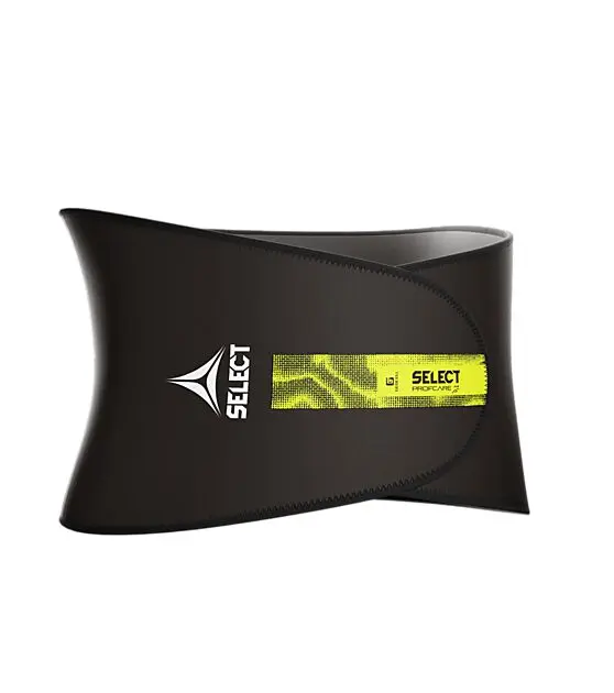 SELECT Back Support black/green Unisex