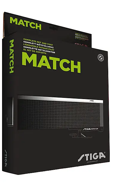 STIGA Match Hobby bordtennisnett Black Alle