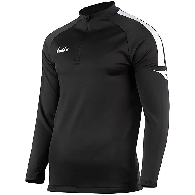 DIADORA Genser 1/2 Zip Equipo Pro II treningsgenser barn/junior black/white Junior | Intersport.no