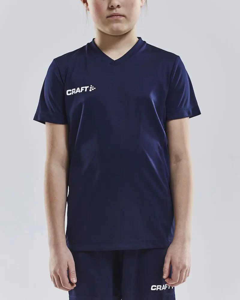 Squad Jersey Solid teknisk t-skjorte junior