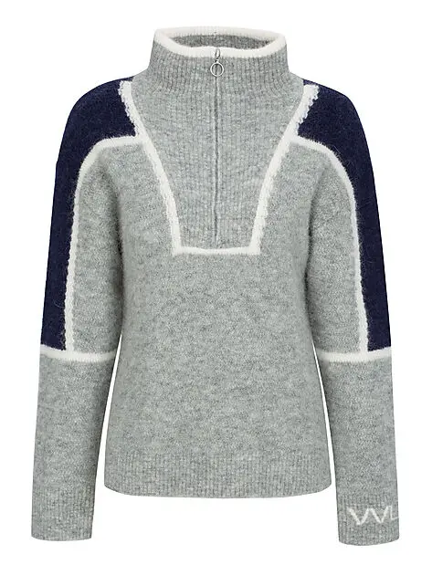 WOOLLAND Loen Special Edition Woman Light grey melange Dame
