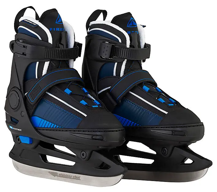 FIREFLY Flash IV Justerbar skøyte Gutt 050/BLACK/BLUE DARK/BLUE Barn