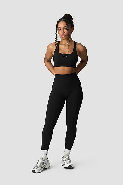 ICANIWILL Smooth Seamless Tights W Black Dame | Intersport.no