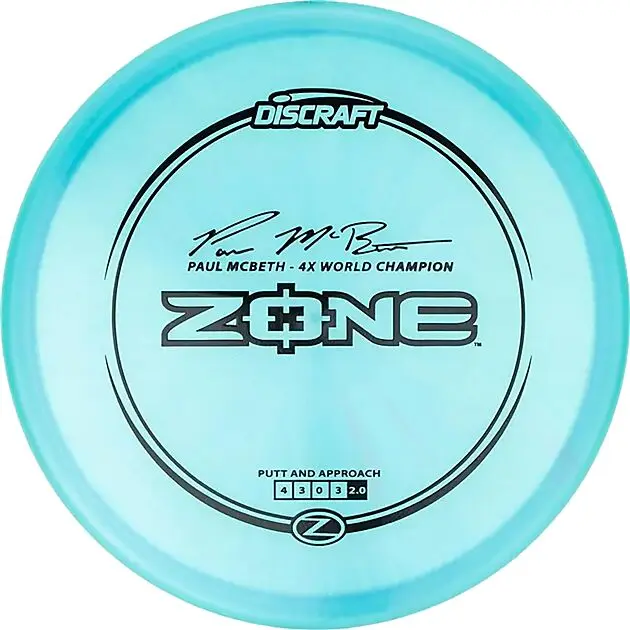 DISCRAFT Z Putter Zone Assorted Colors Alle