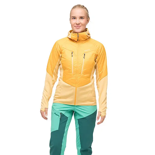 BERGANS OF NORWAY Tind Light Insulated Jacket Women Marigold Yellow/Buttercup Yellow Dame