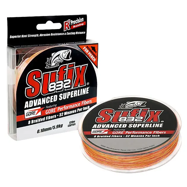 SUFIX 832 Braid Fire Camo 120m 0,20mm No color Alle