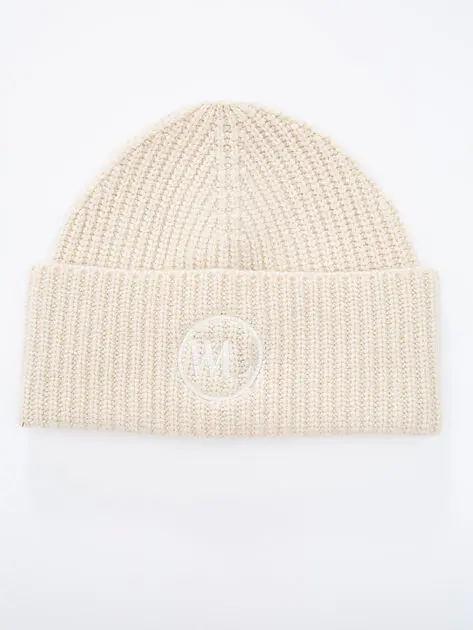 WOOLLAND Falketind Cashmere lue dame Cream Dame