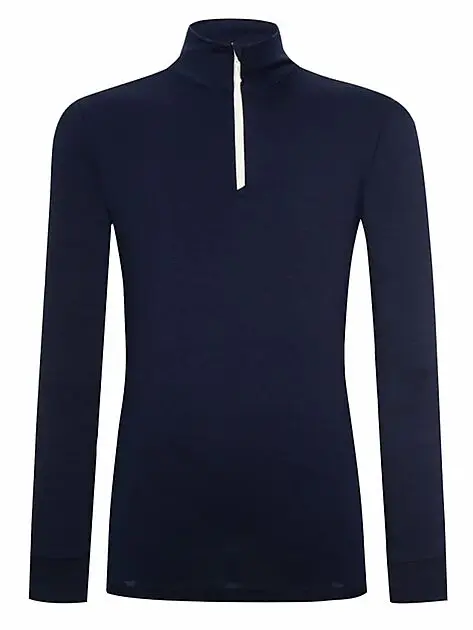 WOOLLAND Filefjell Top Man Blue Ink Herre