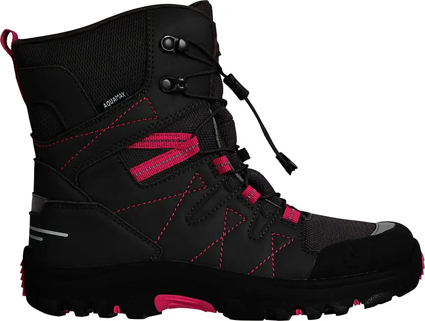 MCKINLEY SNOWSTAR III AQX JR m/Velcro ANTHRACITE/PINK DARK2 Junior