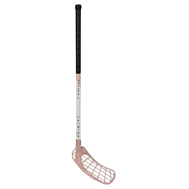 SALMING Q2 Powermid innebandykølle barn/junior White/Peach Barn