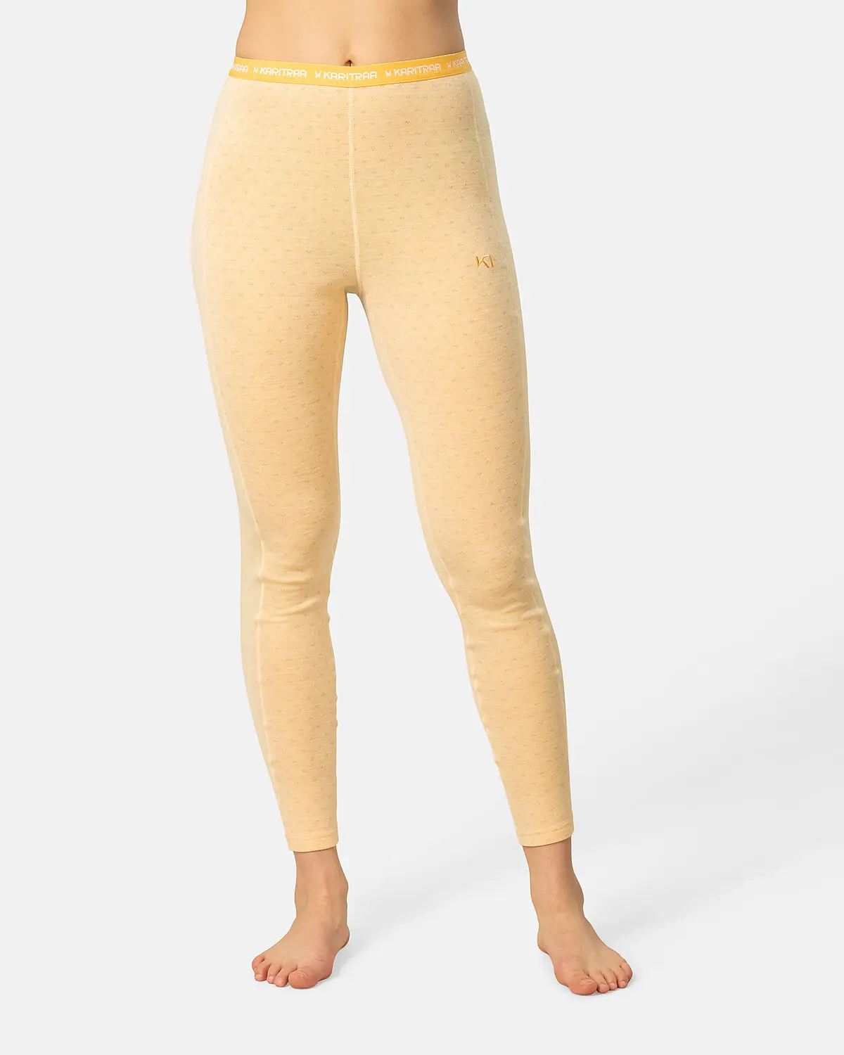 KARI TRAA VILMA PANTS STRAW Dame