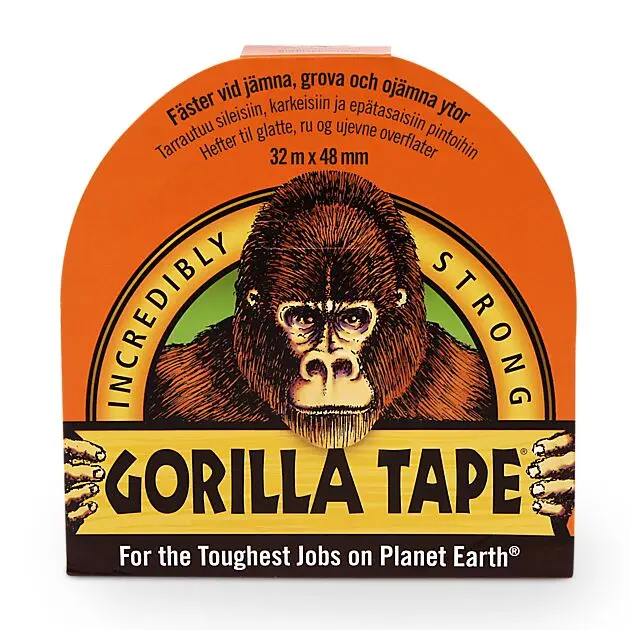 GORILLA Tape Black 32m Svart Unisex