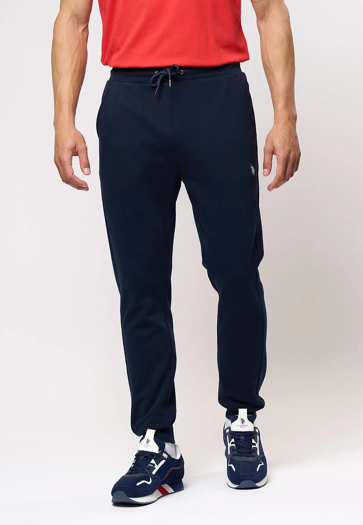 U.S. POLO ASSN. TERKEL REG COT PE USPA M SWP Dark Sapphire Herre