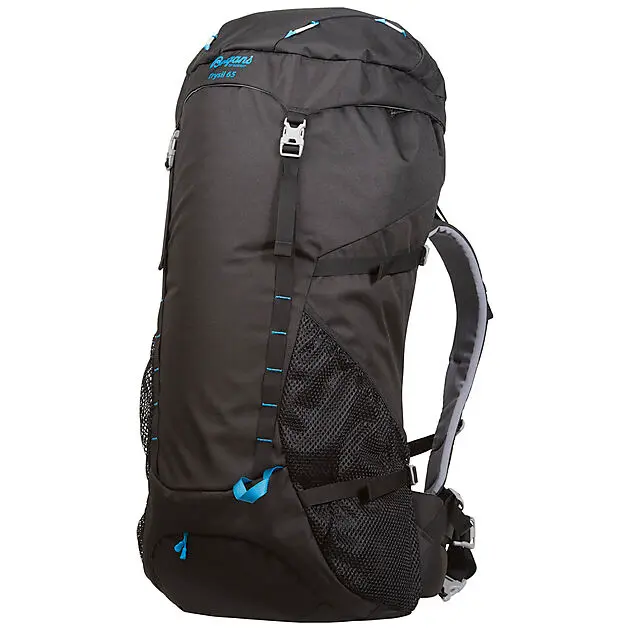 BERGANS OF NORWAY Trysil 65 L Black / Bright Sea Blue Unisex