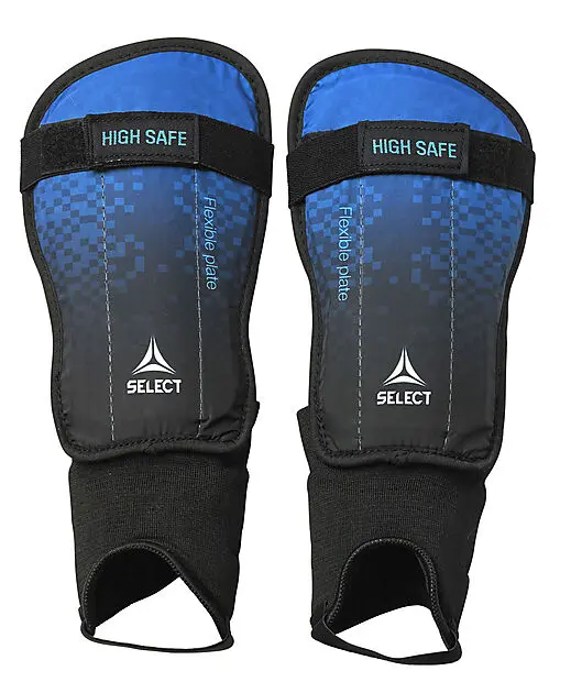 SELECT Shin guards High Safe v23 blue/black Alle