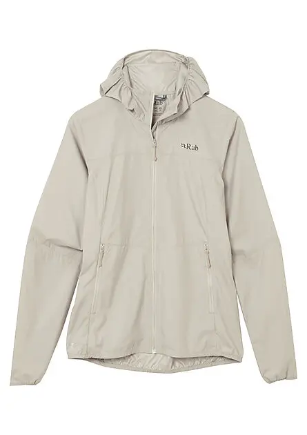 RAB Windgather Hoody Wmns Pebble Dame